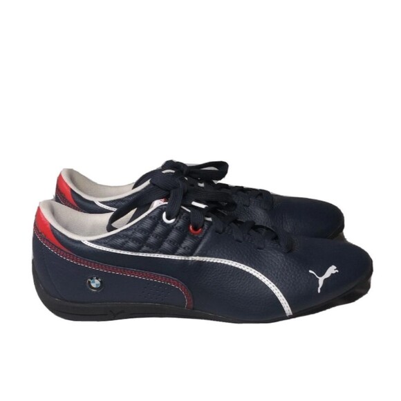 PUMA BMW Motorsport Drift Cat 6 Leather Shoes Size 7.5 Blue main image 9